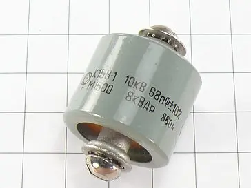 К15У-1А 10кВ 68 пф 8квар фото 2