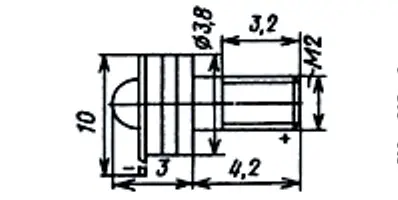 3Л119А диод излучающий фото 3