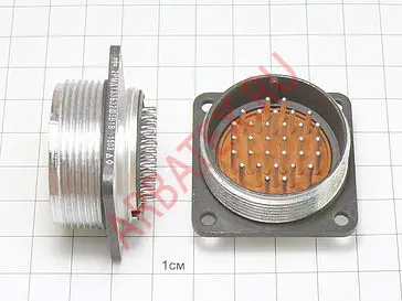 2РМДТ33Б32Ш5В1БВ Разъемы 2РМ, 2РМТ, 2РМГ, 2РМДТ, ОНЦ-РГ фото фото 3