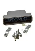 РП10-11ЛП розетка с кожухом фото РП10-11ЛП розетка с кожухом фото