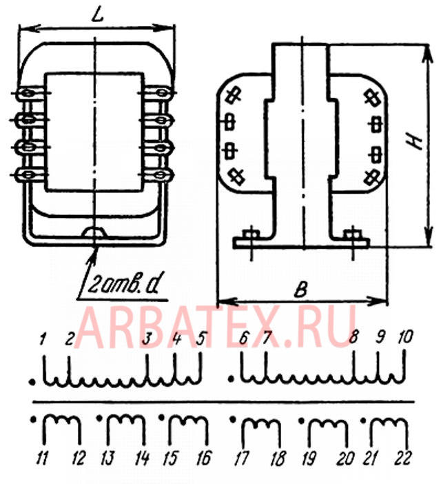 Трансформатор тпп 318у схема