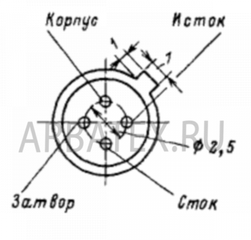 Кп303в схема включения