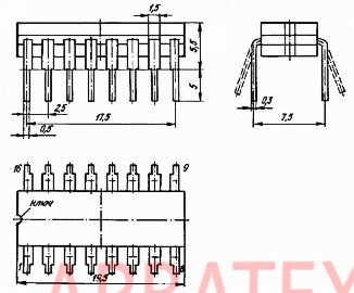 Микросхема 3s111 аналог схема