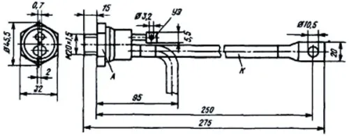 Т100-9 тиристор фото 3